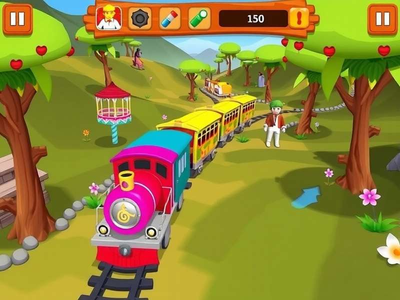 Holi Extravaganza Express Gameplay Screenshot